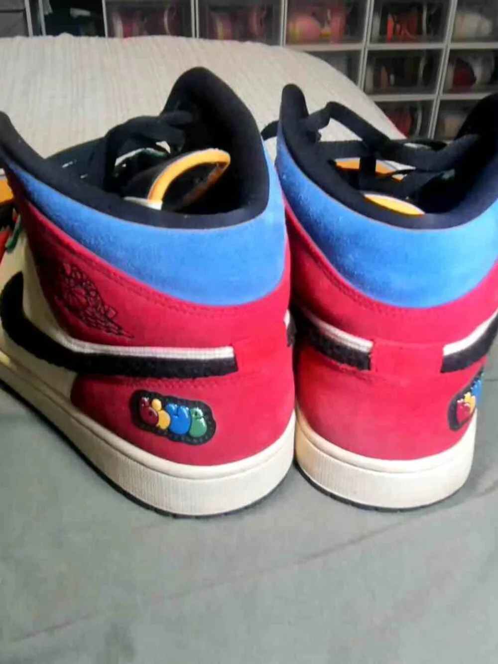 Jordan 1 Mid SE Fearless Blue the Great Multicolor Size 11